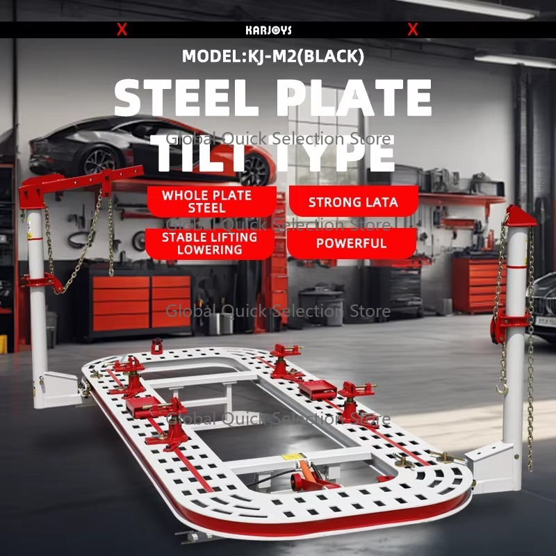 Car Frame Straightening - Endireitador de Chassi Automotivo Reforçado, Máquina