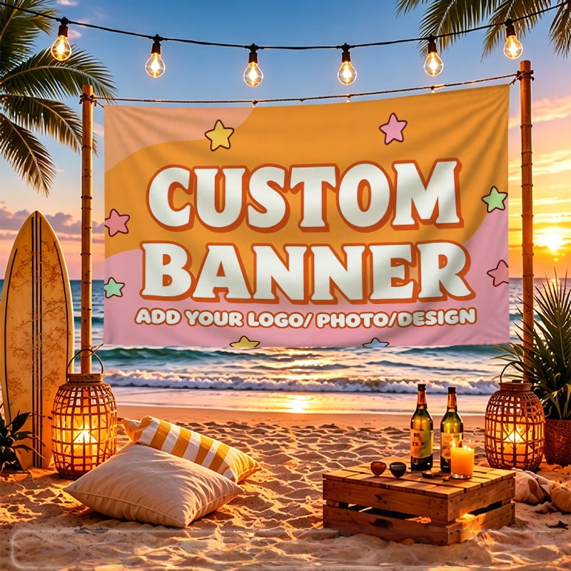 Auto Repair Shop Logo - Bandeiras personalizadas adequadas para logotipo personalizado,