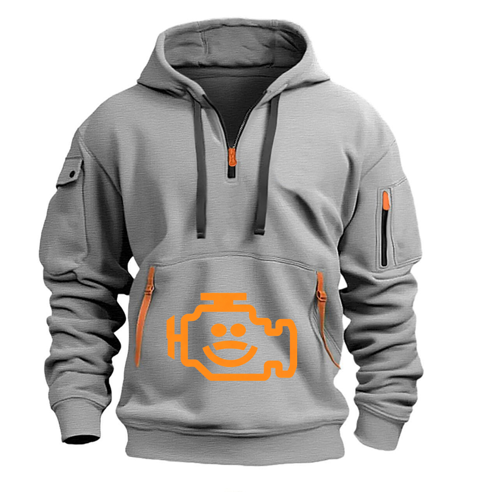 Moletom Masculino Premium com  - Auto Repair Shop Logo avaliação e preço