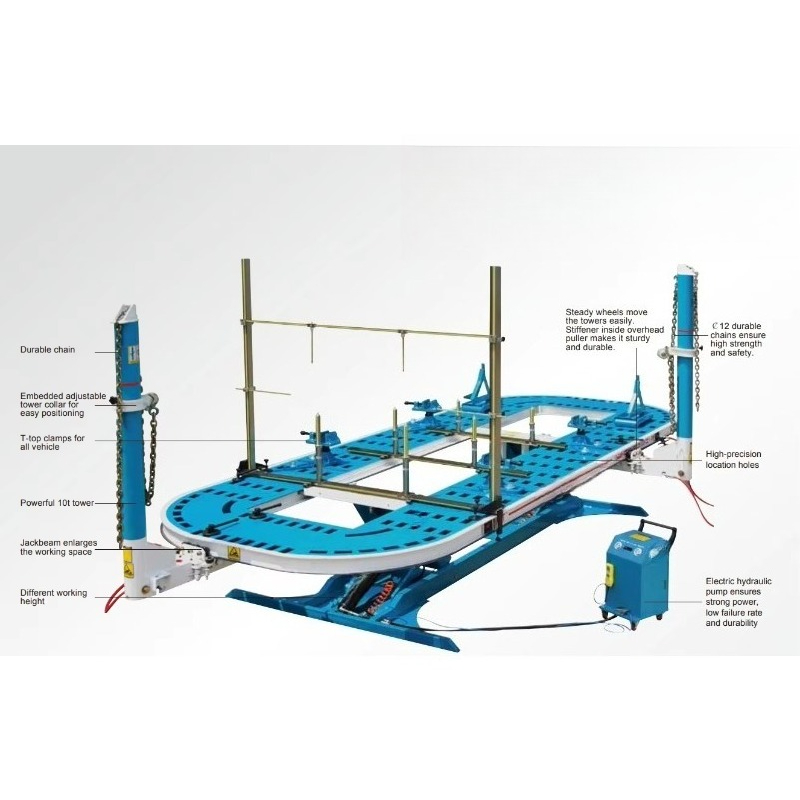 Bancada de Alinhamento de Chas - Car Frame Straightening avaliação e preço