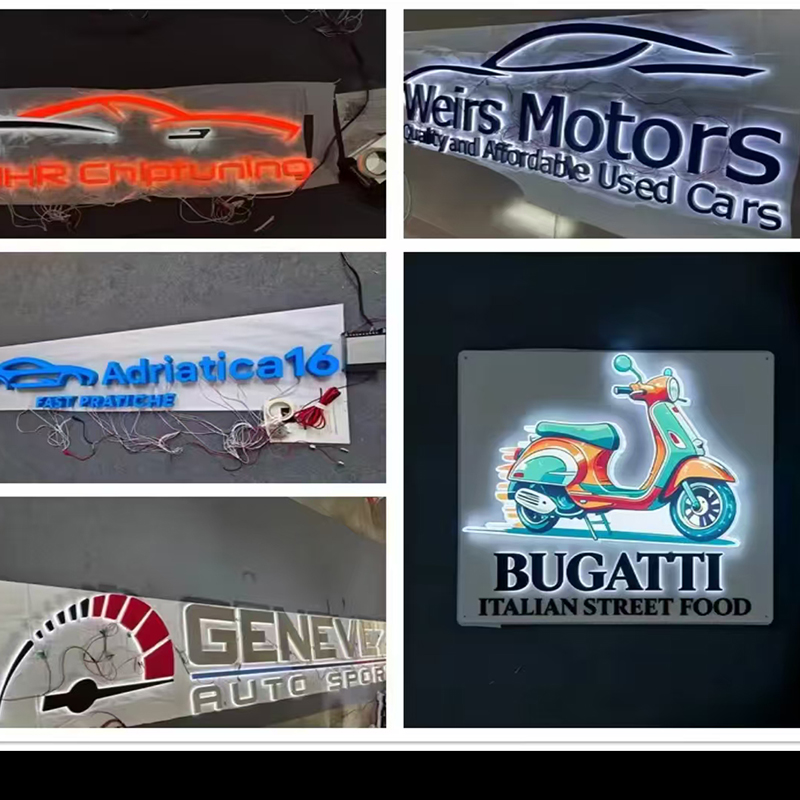 Letreiro Personalizado com LED - Auto Repair Shop Logo avaliação e preço
