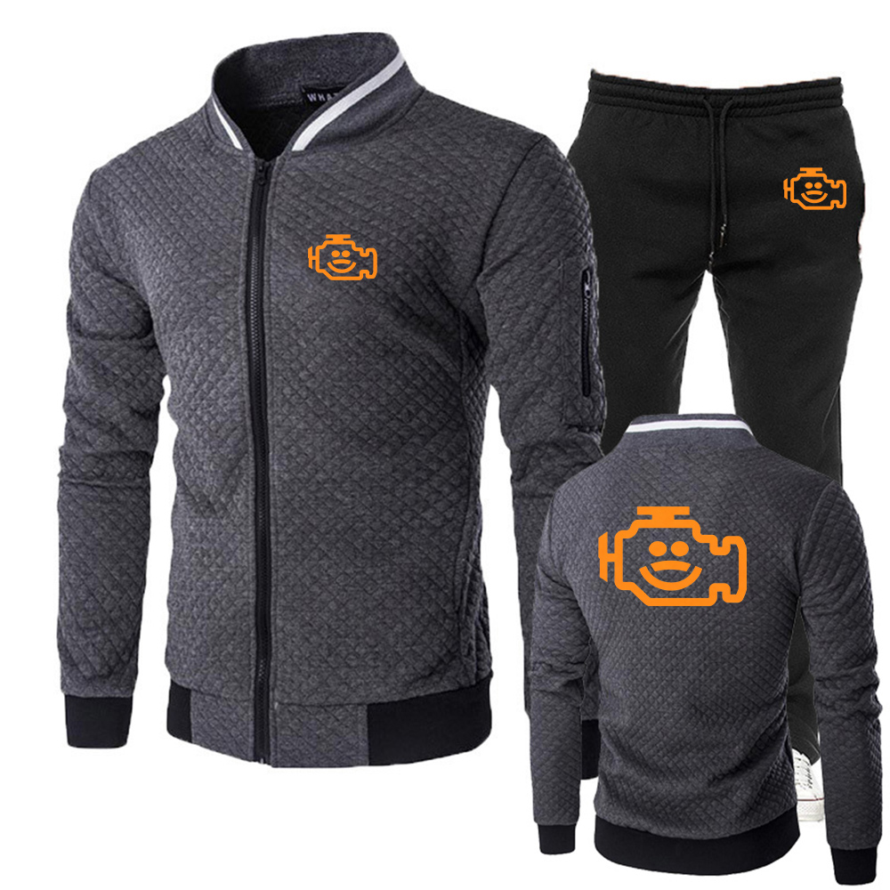 Conjunto de Moletom Masculino  - Auto Repair Shop Logo avaliação e preço