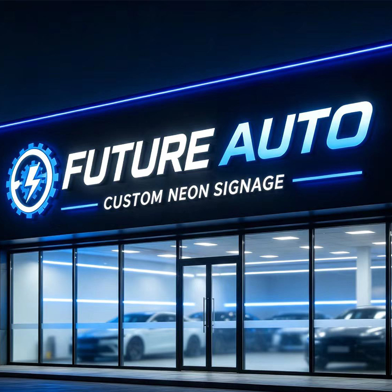 Letreiro 3D Personalizado com  - Auto Repair Shop Logo avaliação e preço